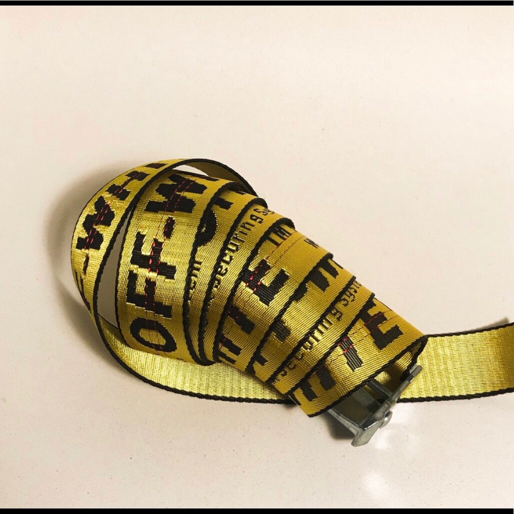 Authentic Off-White Industrial Belt One Size